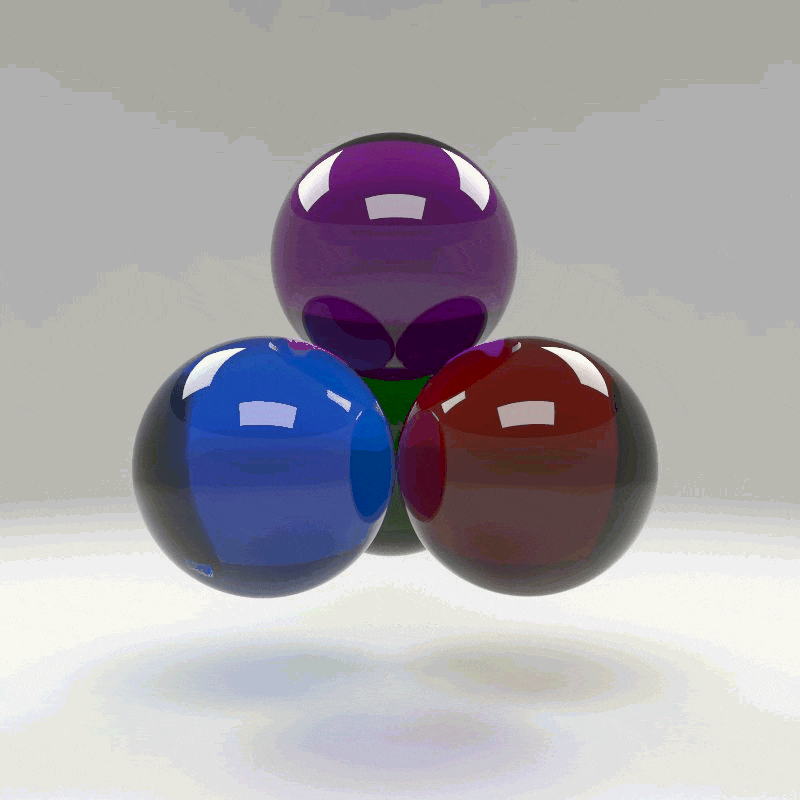 Acrylicolor balls 70mm